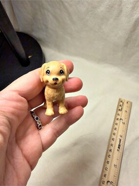 Mattel Barbie Doggy Daycare Tan Golden Retriever Labrador Replacement Puppy Figu